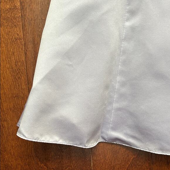 David's Bridal Lilac Formal Kids Dress, Perfect for Wedding Flower Girl, Size 6 - Picture 6 of 14